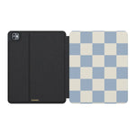 Fit Check | Light Blue Checkerboard iPad Case