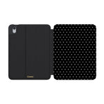 On the Dot | Black Polka Dot iPad Case