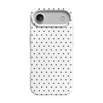 On the Dot | White Polka Dot Case