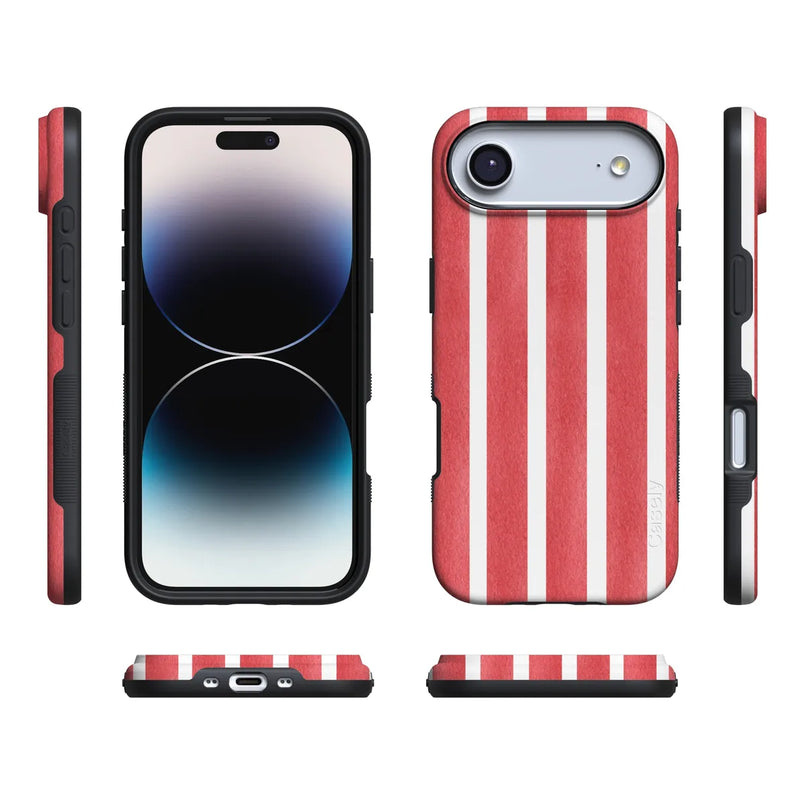 East Coast Summer | Red Stripes Case