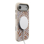 Untamed | Brown & Blue Zebra Case
