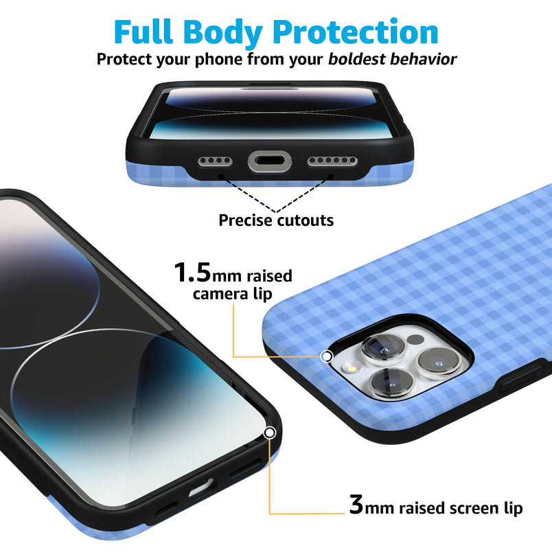 Sweet Jam | Blue Gingham Case
