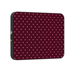 Heart Noir | Tiny Hearts Laptop Case