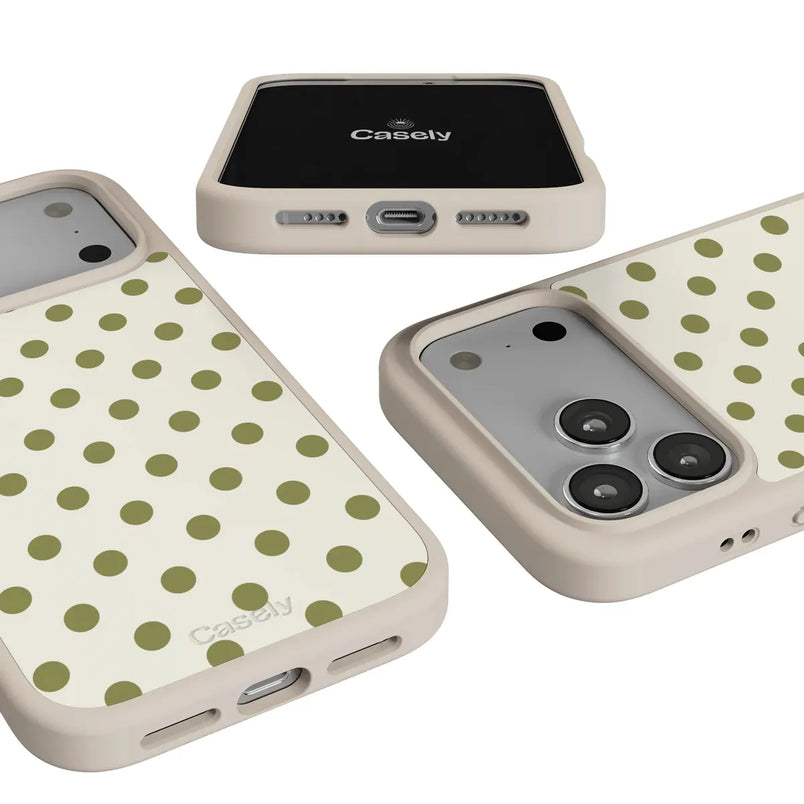 Spotted in SoHo | Green Polka Dot Case