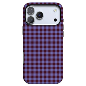 Purple Gingham Case