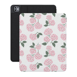 Nantucket Cottage | Pink Hydrangea iPad Case - iPad Pro 13