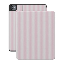 Stripes and the City | Light Pink Pinstripe iPad Case