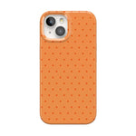 On the Dot | Orange Polka Dot Case