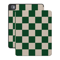 Fit Check | Green Checkerboard iPad Case