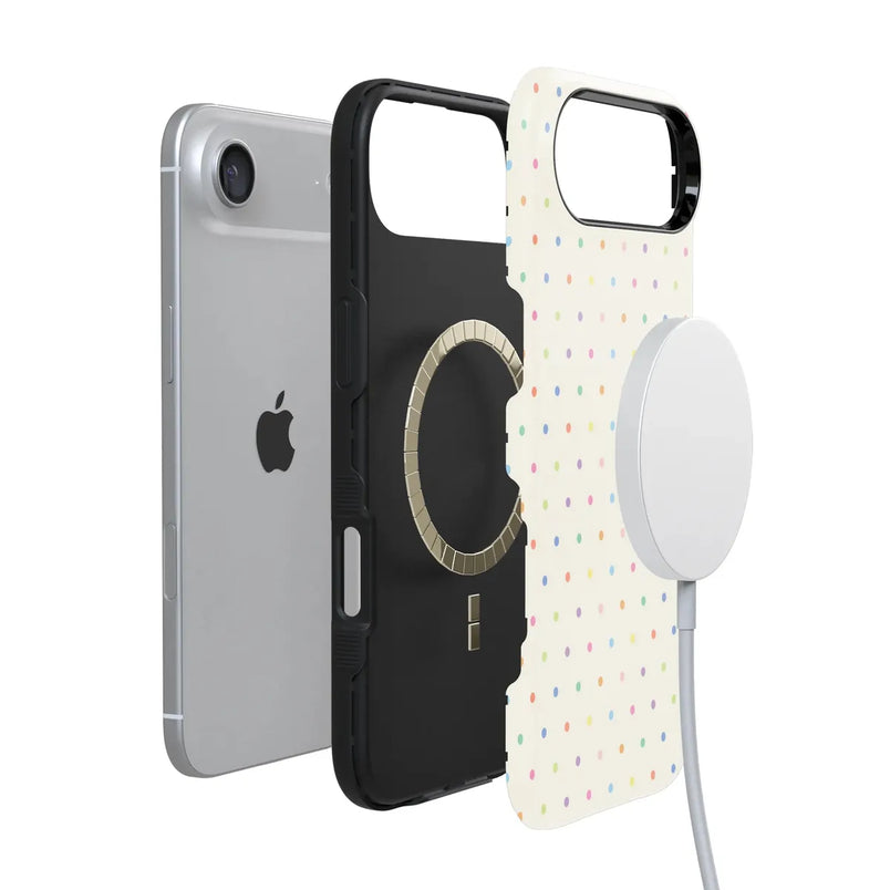 On the Dot | Rainbow Polka Dot Case