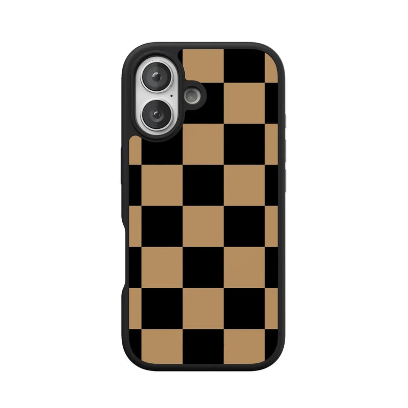 Fit Check | Black & Brown Checkerboard Case