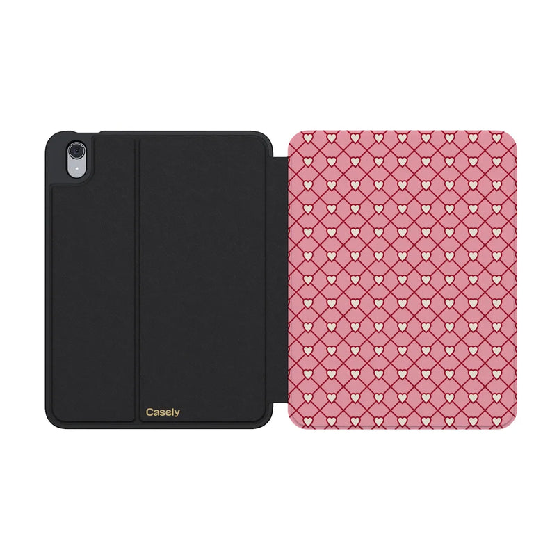 Love Locks | Pink Hearts iPad Case