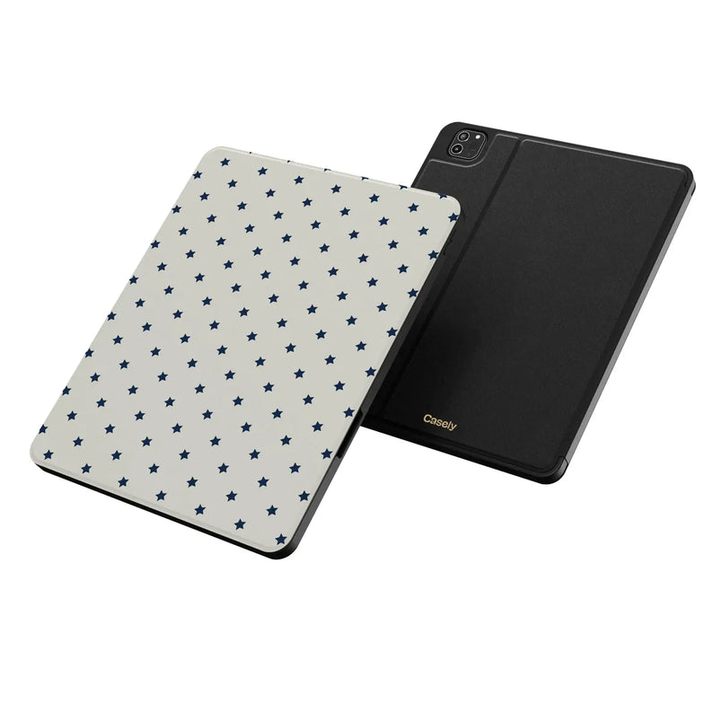 Tiny Stars | Blue & White iPad Case