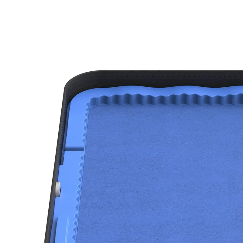 Coastline Stripes | Blue & Yellow Laptop Case