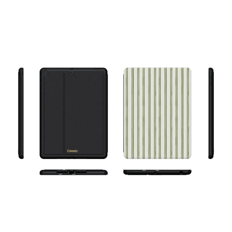 Linen Stripe | The Boyfriend Collection iPad Case