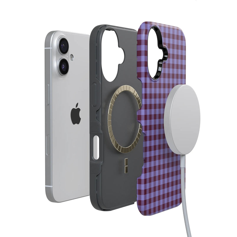 Sweet Jam | Purple Gingham Case