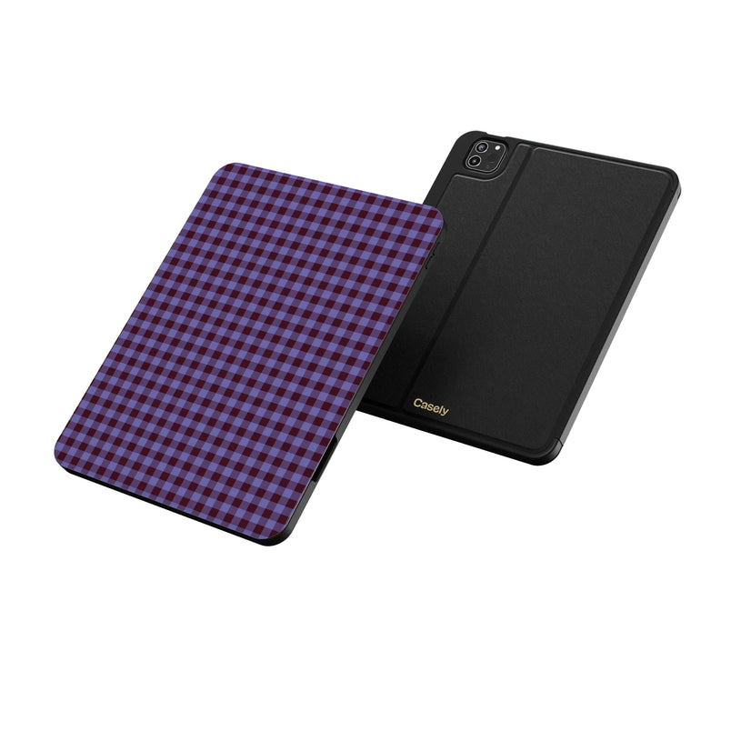 Sweet Jam | Purple Gingham iPad Case