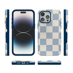 Fit Check | Light Blue Checkerboard Case