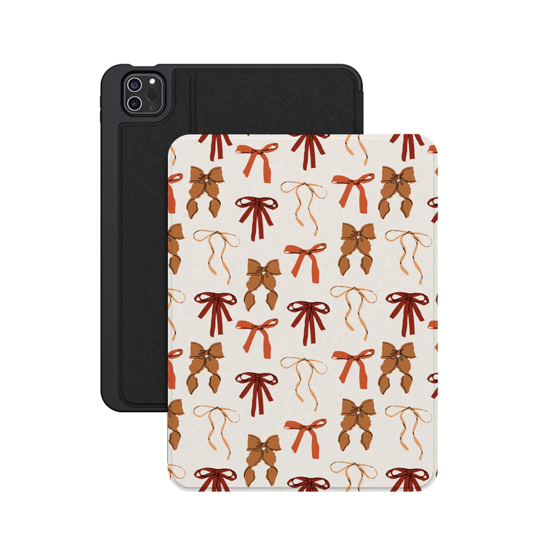 Fall Girlie | Pumpkin Spice Bows iPad Case - iPad Pro 11" (M4, 2024)