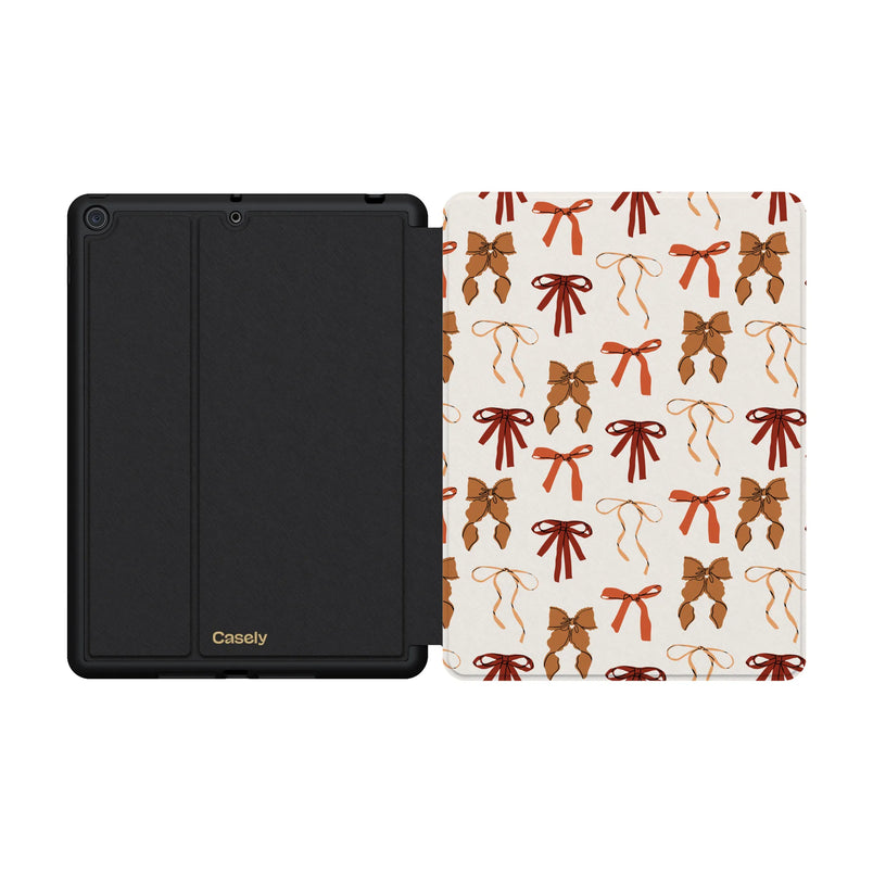 Fall Girlie | Pumpkin Spice Bows iPad Case