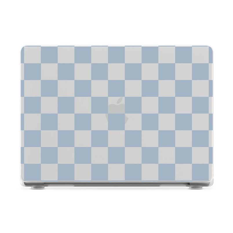 Fit Check | Light Blue Checkerboard Laptop Shell - 13" MacBook Neo
