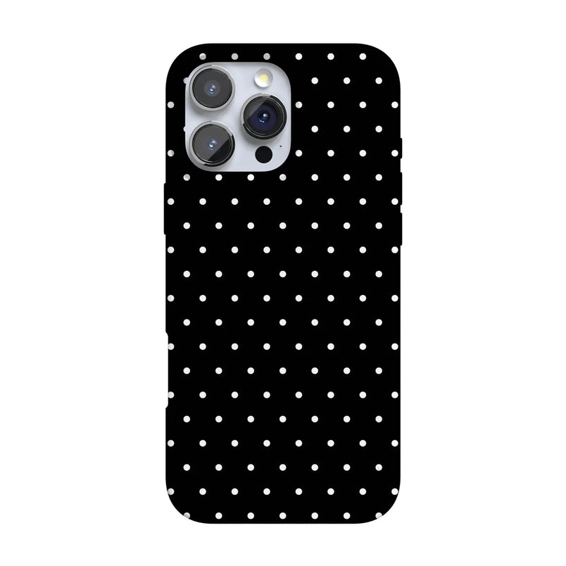 On the Dot | Black Polka Dot Case