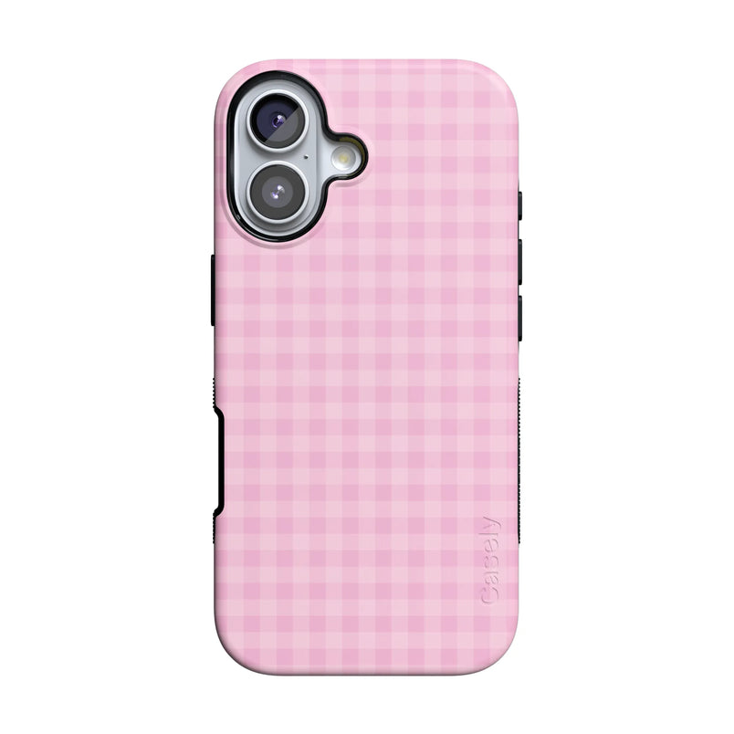 Sweet Jam | Light Pink Gingham Case - iPhone 16