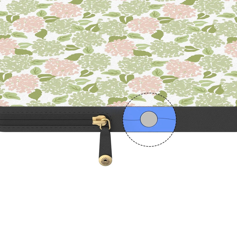 Hydrangea Haze | Floral Garden Laptop Case