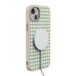 Pastel Picnic | Blue & Green Gingham Case