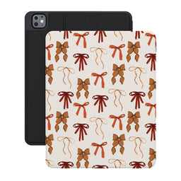 Fall Girlie | Pumpkin Spice Bows iPad Case - iPad Pro 13
