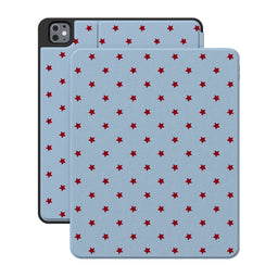 Tiny Stars | Red & Blue iPad Case