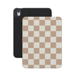 Fit Check | Neutral Checkerboard iPad Case