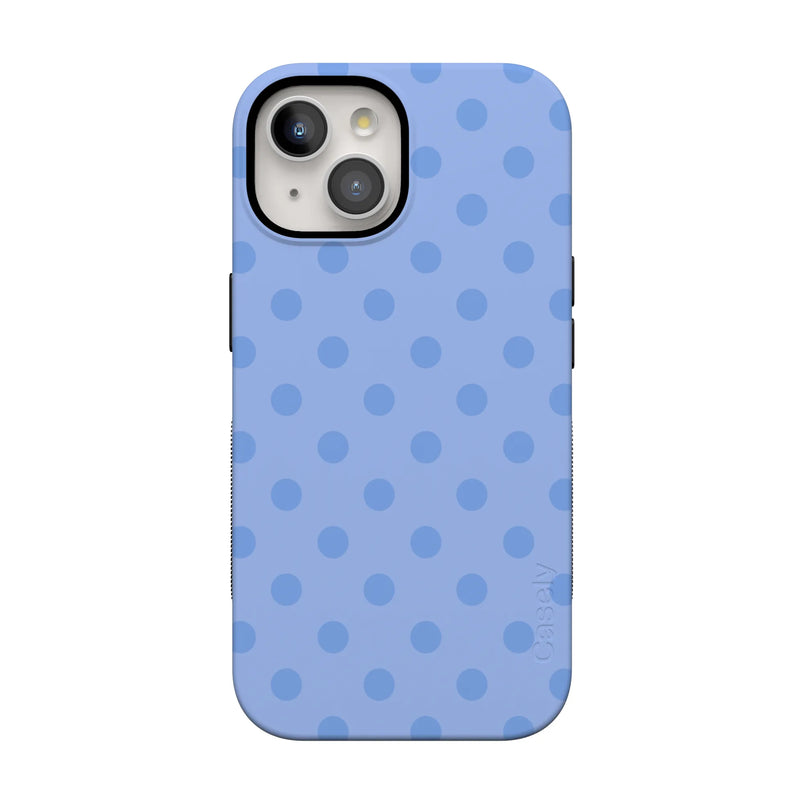 Spotted in SoHo | Periwinkle Polka Dot Case - iPhone 13