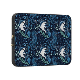 Midnight Reef | Shark Print Laptop Case - 16