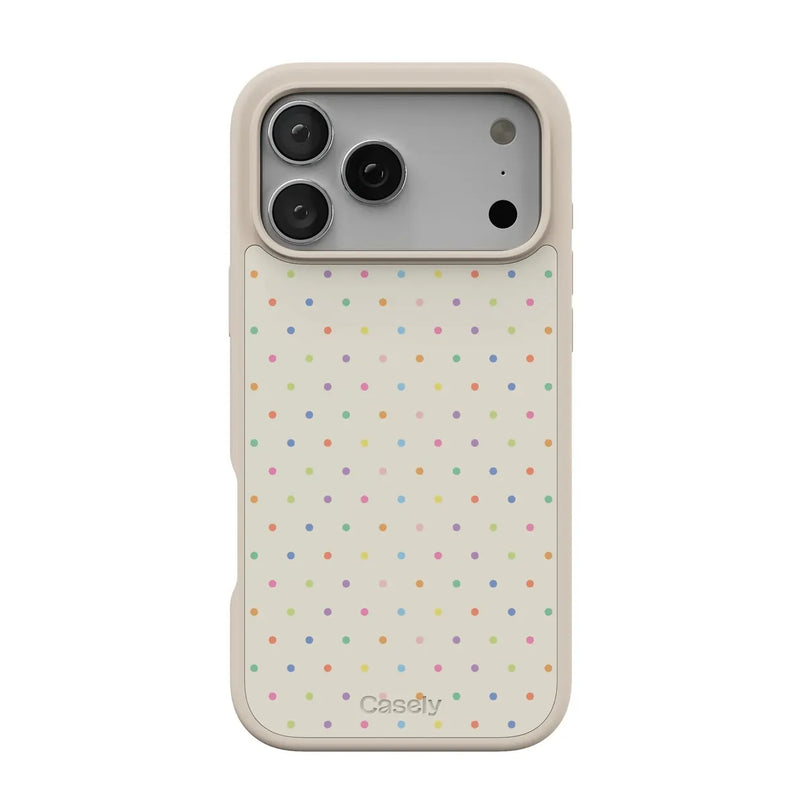 On the Dot | Rainbow Polka Dot Case
