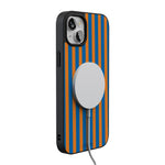 Go New York | Blue & Orange Stripes Case