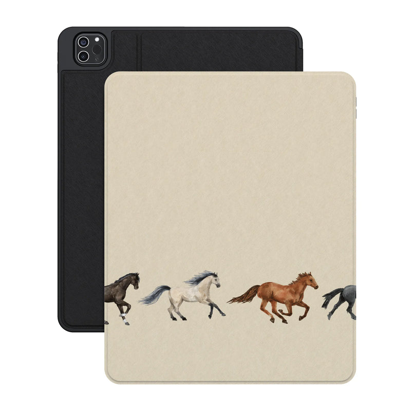 Stallion Stampede | Wild Horses iPad Case - iPad Pro 12.9" (M2, 2022)