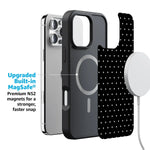 On the Dot | Black Polka Dot Case