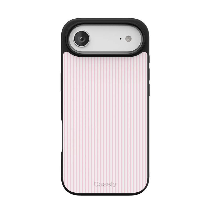 Stripes and the City | Light Pink Pinstripe Case - iPhone 17 Air