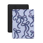 Love Me Knot | Blue Bow iPad Case
