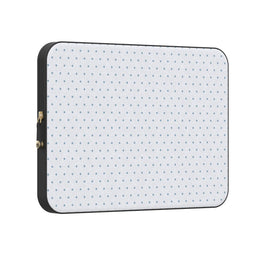 On the Dot | Icy Blue Polka Dot Laptop Case