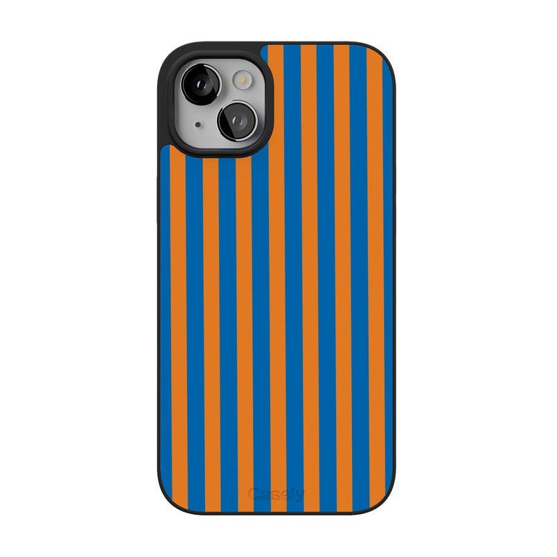 Go New York | Blue & Orange Stripes Case - iPhone 13