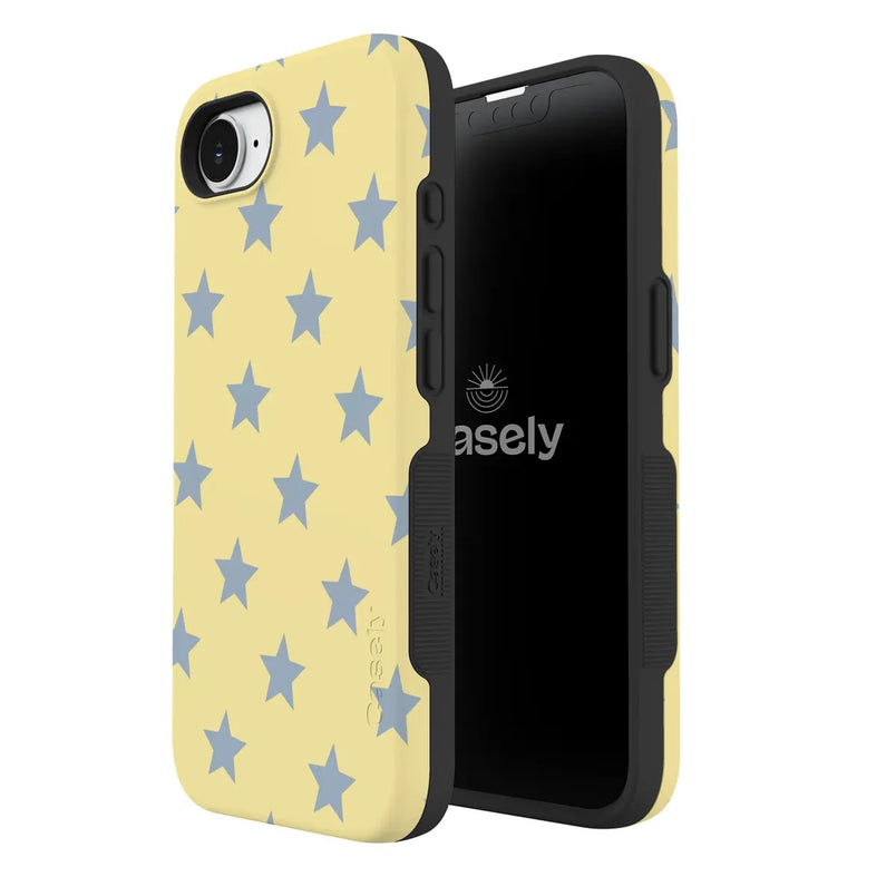 Shine Bright | Butter Yellow Stars Case