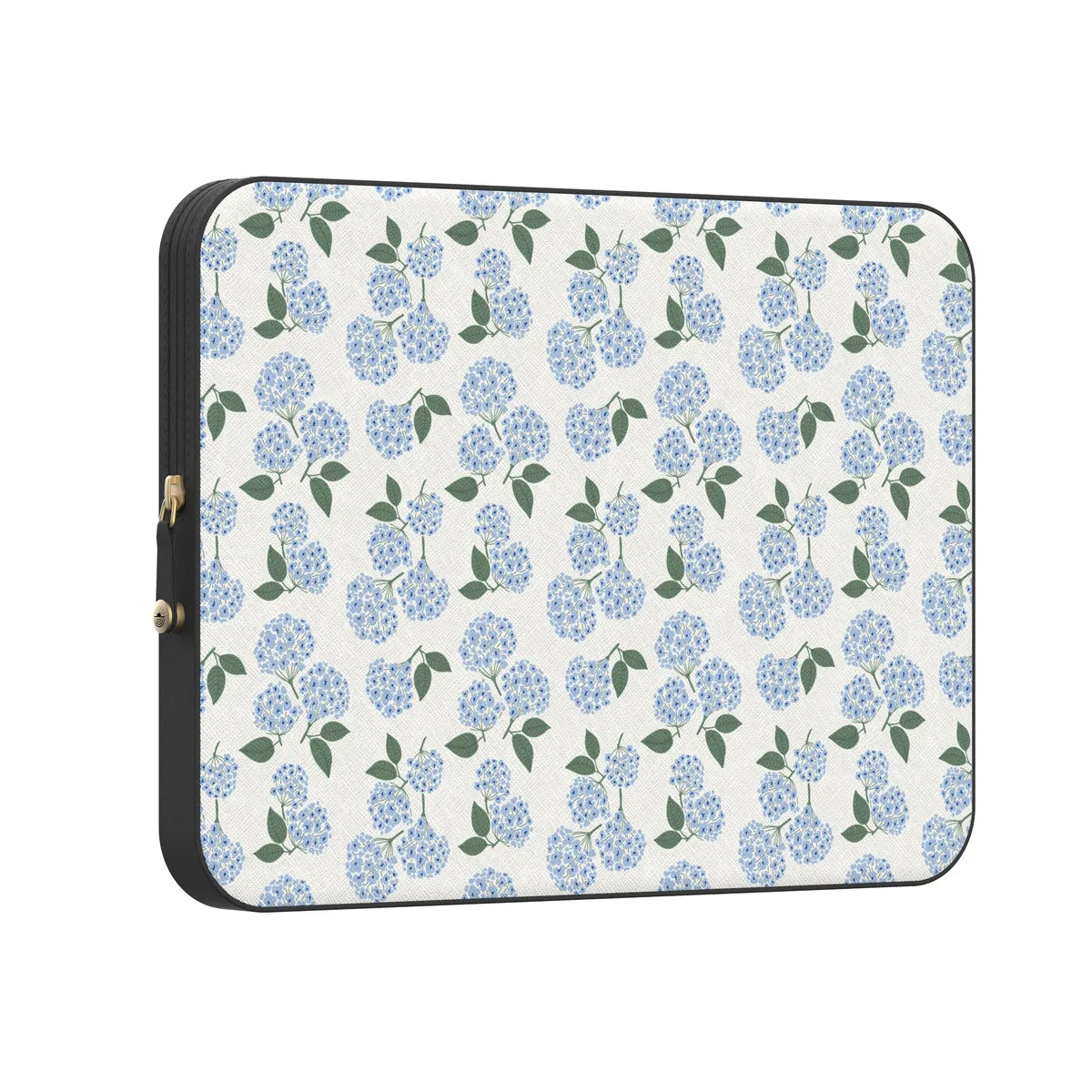Nantucket Cottage Blue Hydrangea Laptop Case