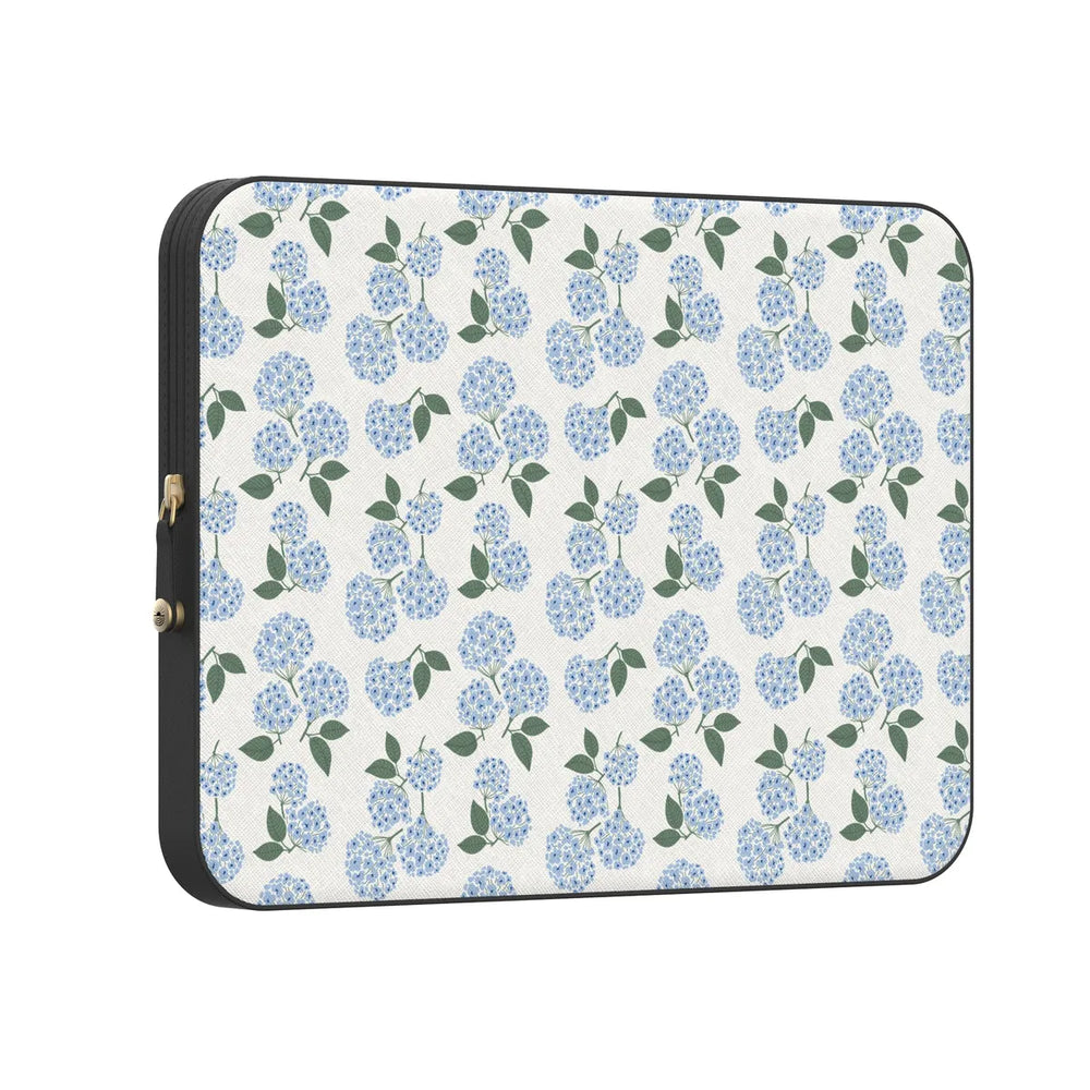 Nantucket Cottage | Blue Hydrangea Laptop Case