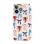 American Girlie | Red White & Blue Bows Case - iPhone 13 Pro