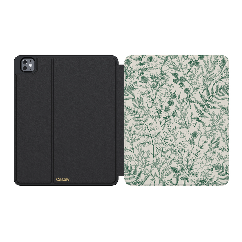 Sage Garden | Green Floral iPad Case