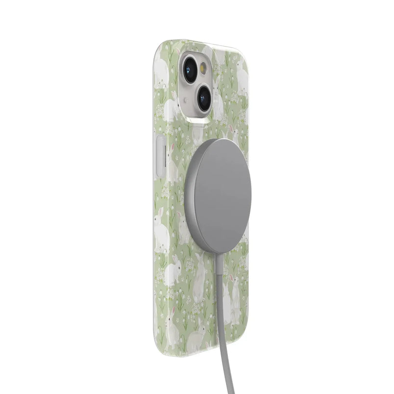 Hop to it | Green Bunny Case