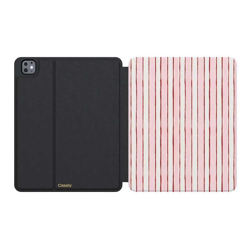 Pretty in Pastel | Blush Stripes iPad Case