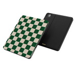 Fit Check | Green Checkerboard iPad Case